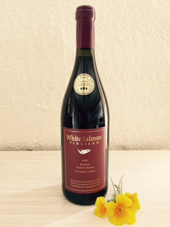 Double Gold Award for White Salmon Vineyard 2009 Pinot Noir